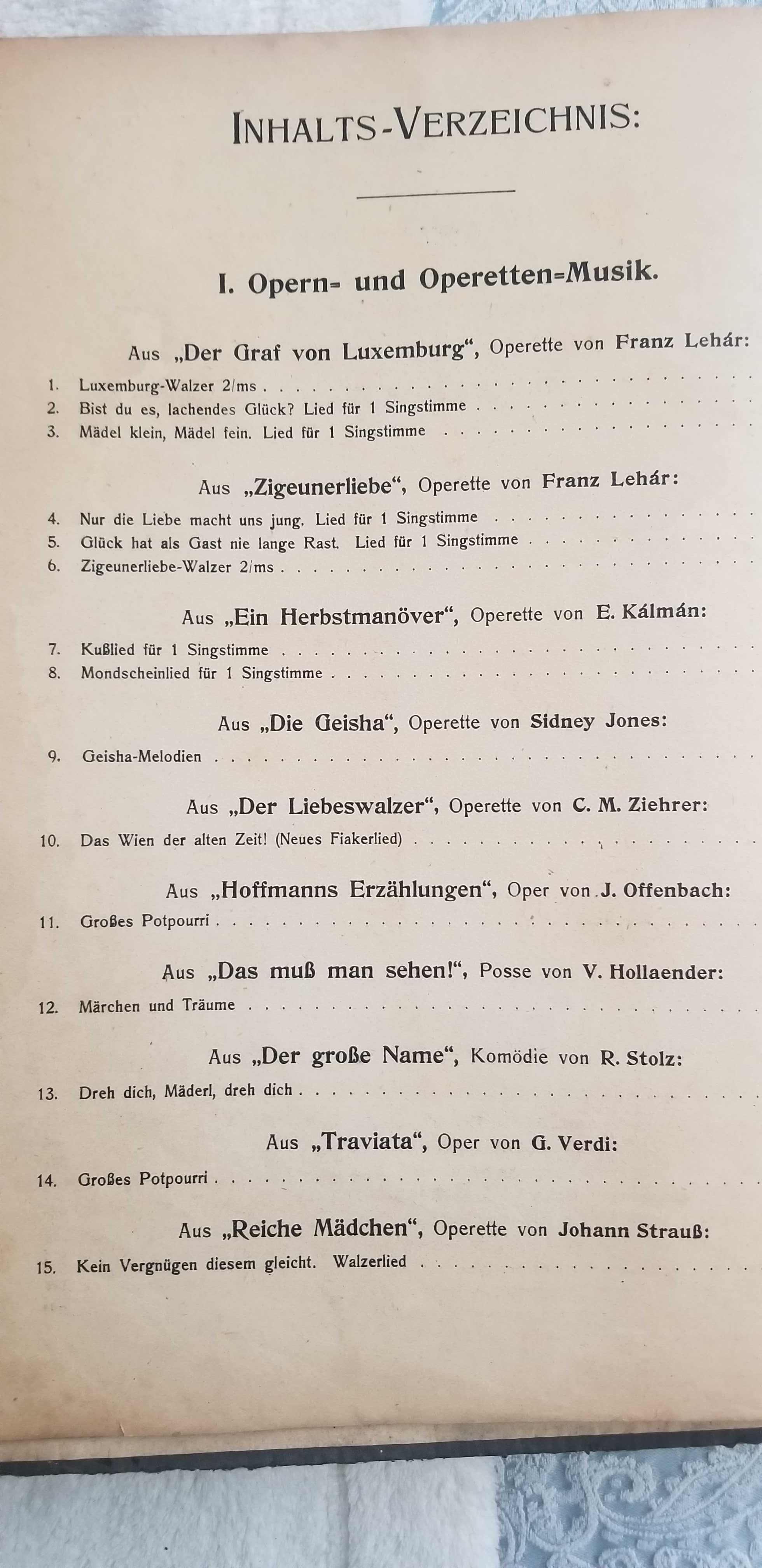 Musikalifche Edelsteine Band 2  -- 42 utwory na fortepian  nut z 1909r