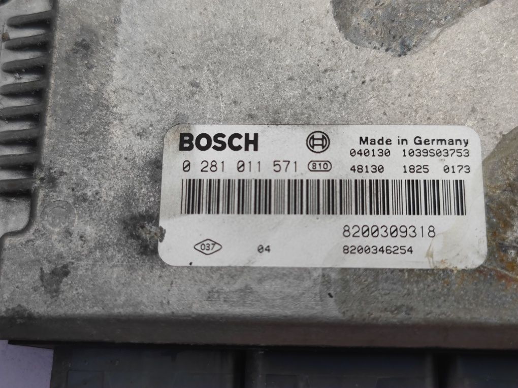 Zestaw startowy Renault Laguna II 2.2dCi dwie karty komputer blokada