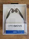 Nowe bezprzewodowe słuchawki Shokz OpenMove czarno-niebieskie