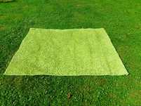 Dywan typu Shaggy zielony 133x190 (cm)