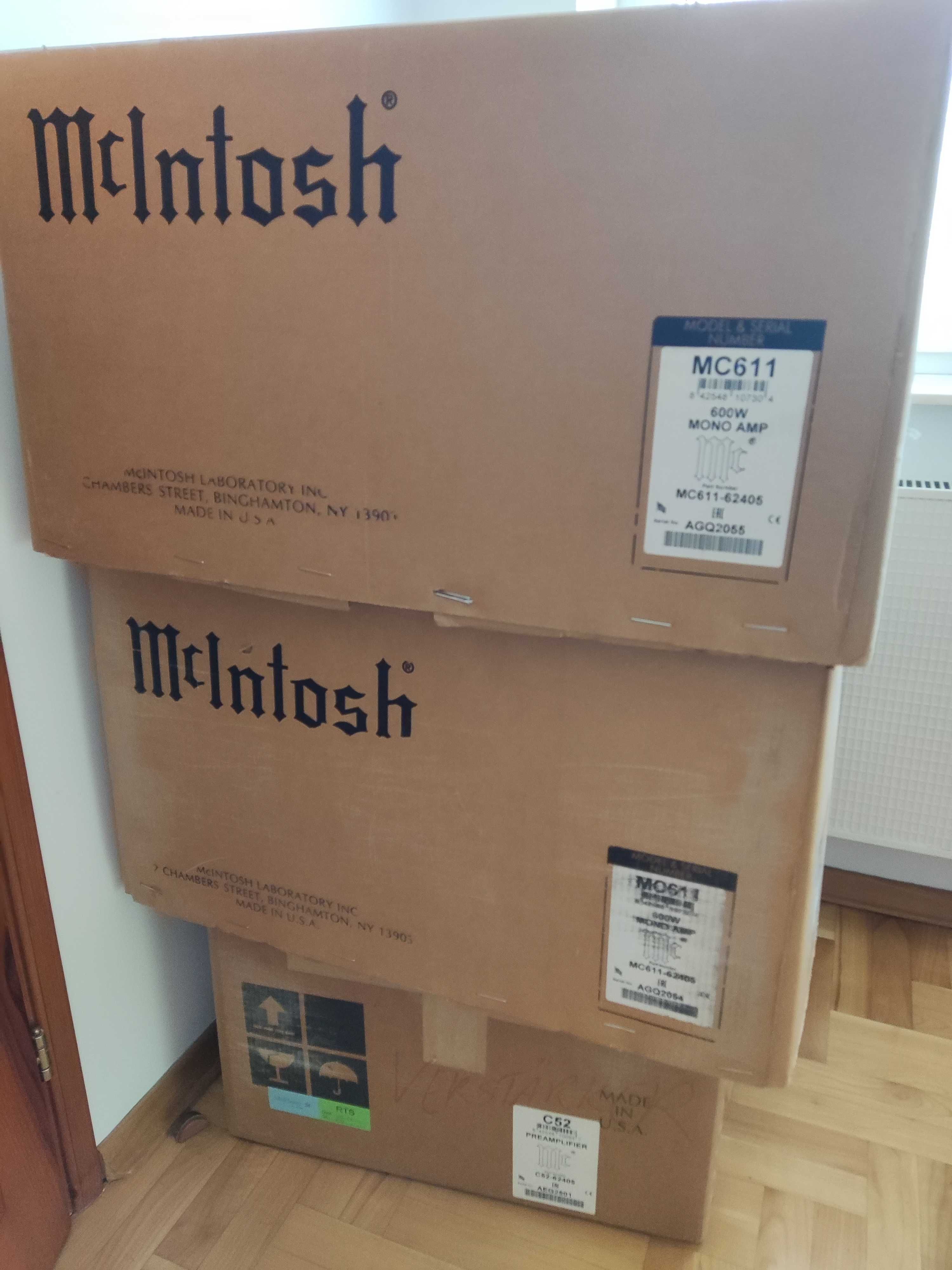 McIntosh c52 i McIntosh mc611