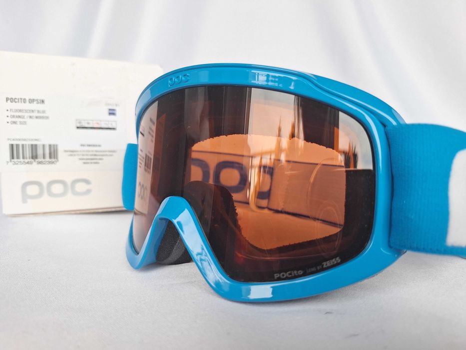 Gogle narciarskie Pocito Opsin Fluorescent Blue S2
