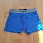 Kąpielówki męskie, strój kąpielowy, Domyos, niebieskie, decathlon, now