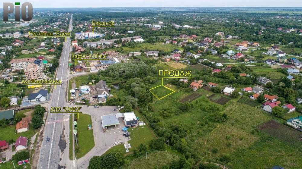 Продаж ділянки на вул. Федчука в м.Коломия