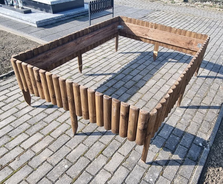 Grób tymczasowy, obudowa nagrobku 180 x 134 cm