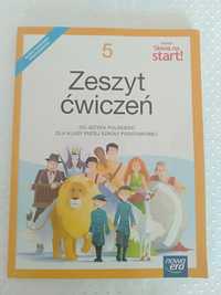 Zeszyt ćwiczeń Nowe słowa na start klasa 5*