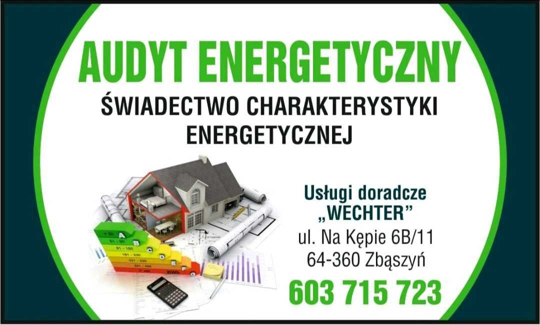Audyt energetyczny, świadectwo charakterystyki energetycznej, Audyt