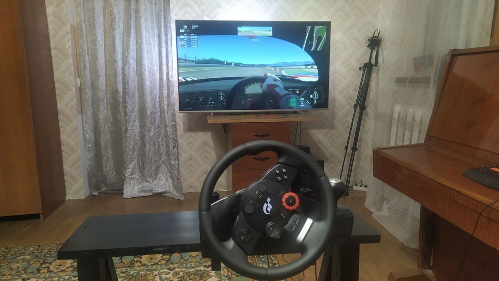 Руль Logitech driving forse gt