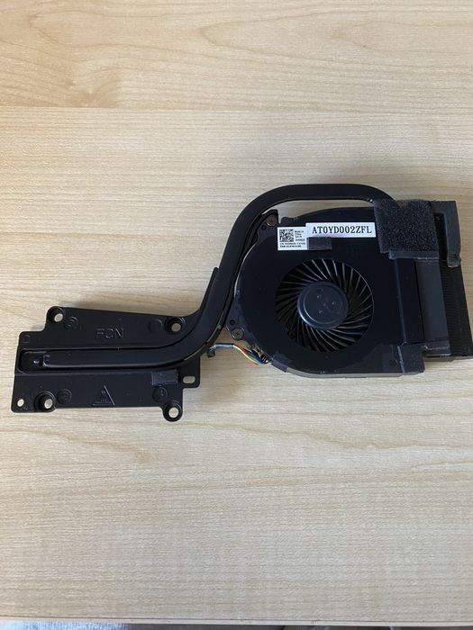 Вентилятор та радіатор охолодження DELL Е6540