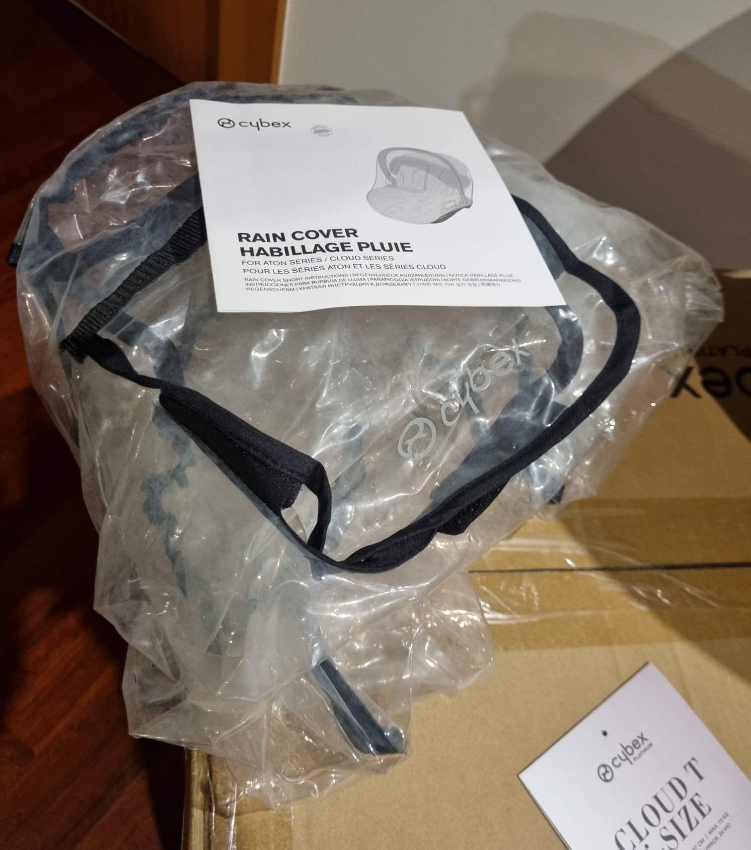 Cybex Cloud T i-Size Plus cinza cadeira auto babycoque bebé criança