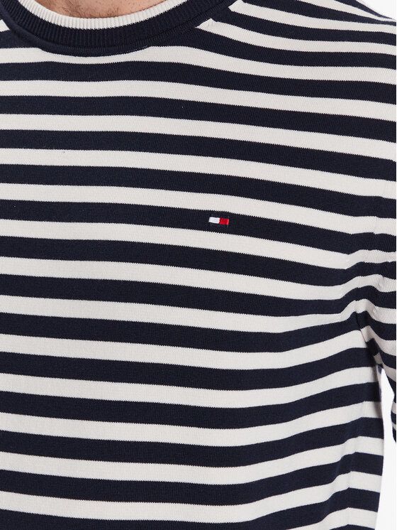 Sweter w paski Tommy Hilfiger XXL