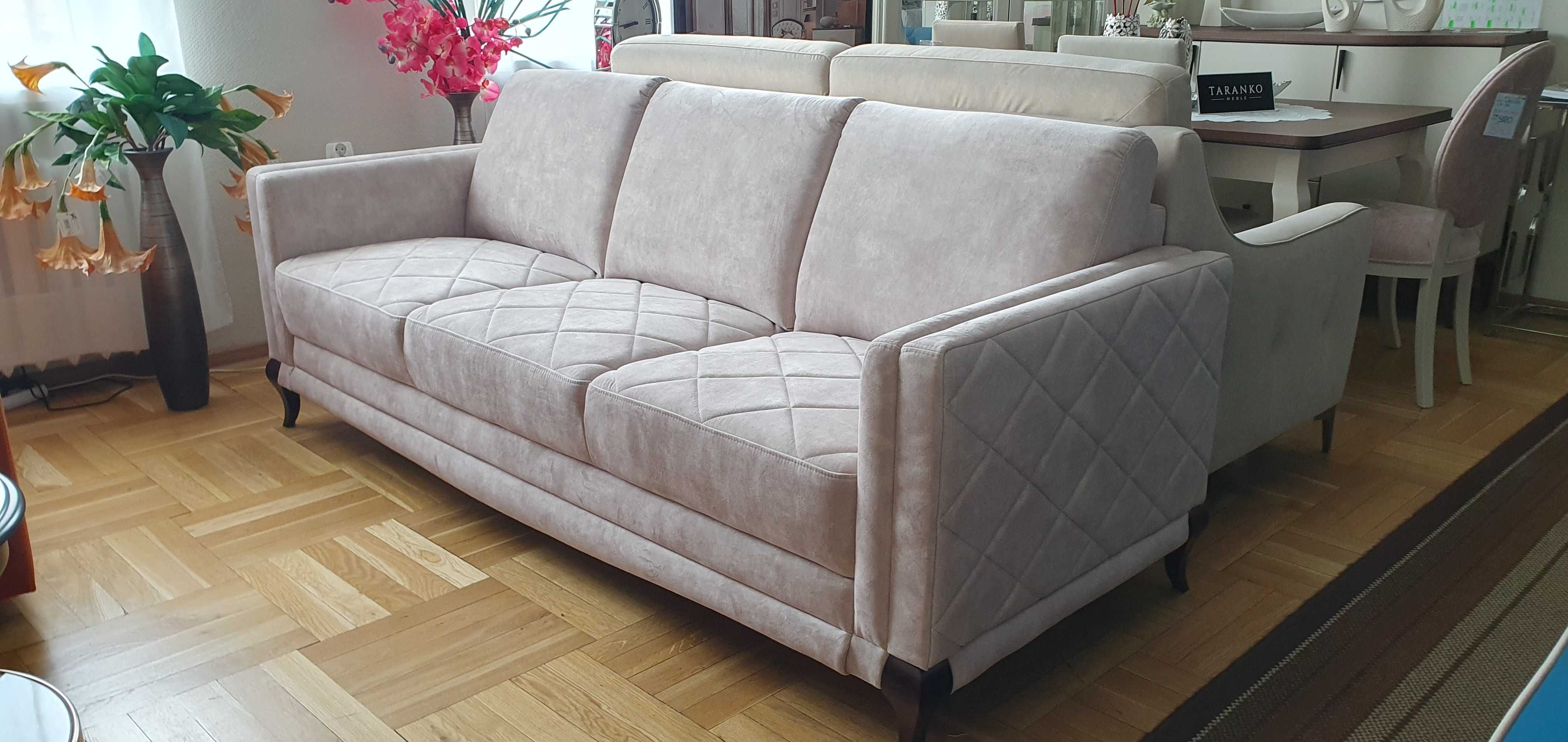 Elegancka sofa LAVIANO z funkcją spania Bydgoskie Meble