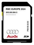 Karta SD Mapa do nawigacji Audi RMC 2024