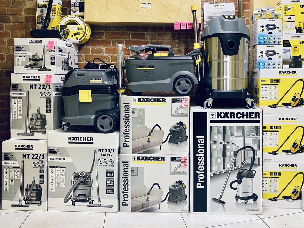 Профессиональный пылесос Karcher NT 22/1 Ap Te L новый, гарантия.