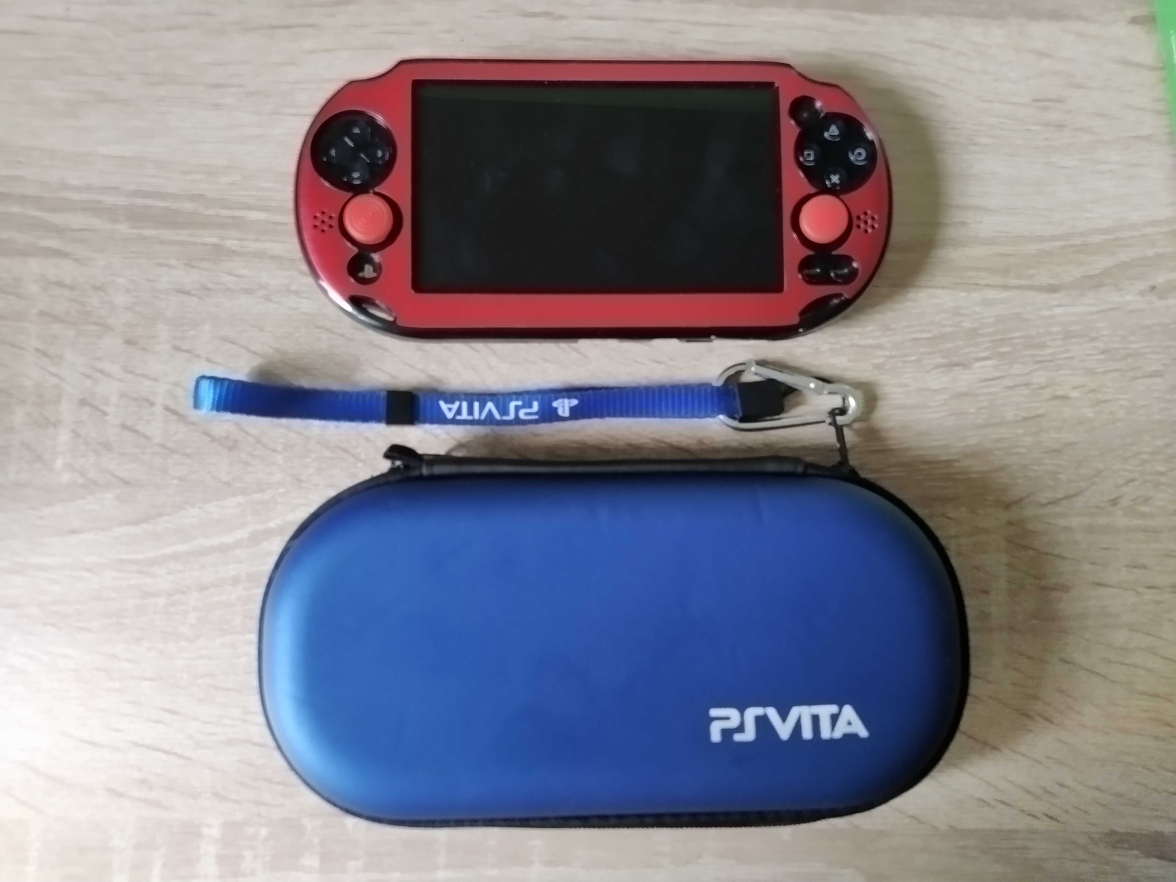 Konsola PS Vita 3.65 CFW etui Sony PlayStation PSP GRY PRZEROBIONA