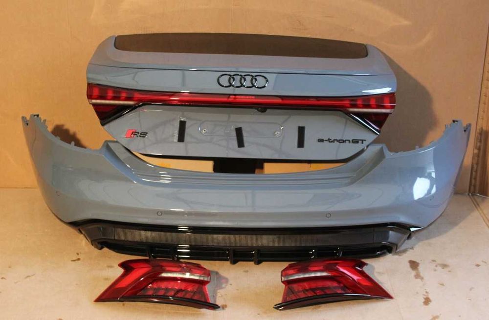 AUDI E-TRON Q4 Q8 ЕТРОН  бампер передній задній, б/у розборка