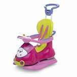 Cavalgável Quattro rosa da Chicco (9+)