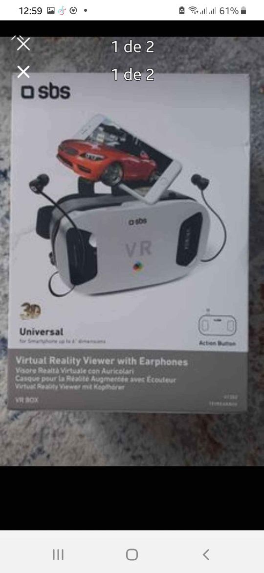 Óculos virtuais .