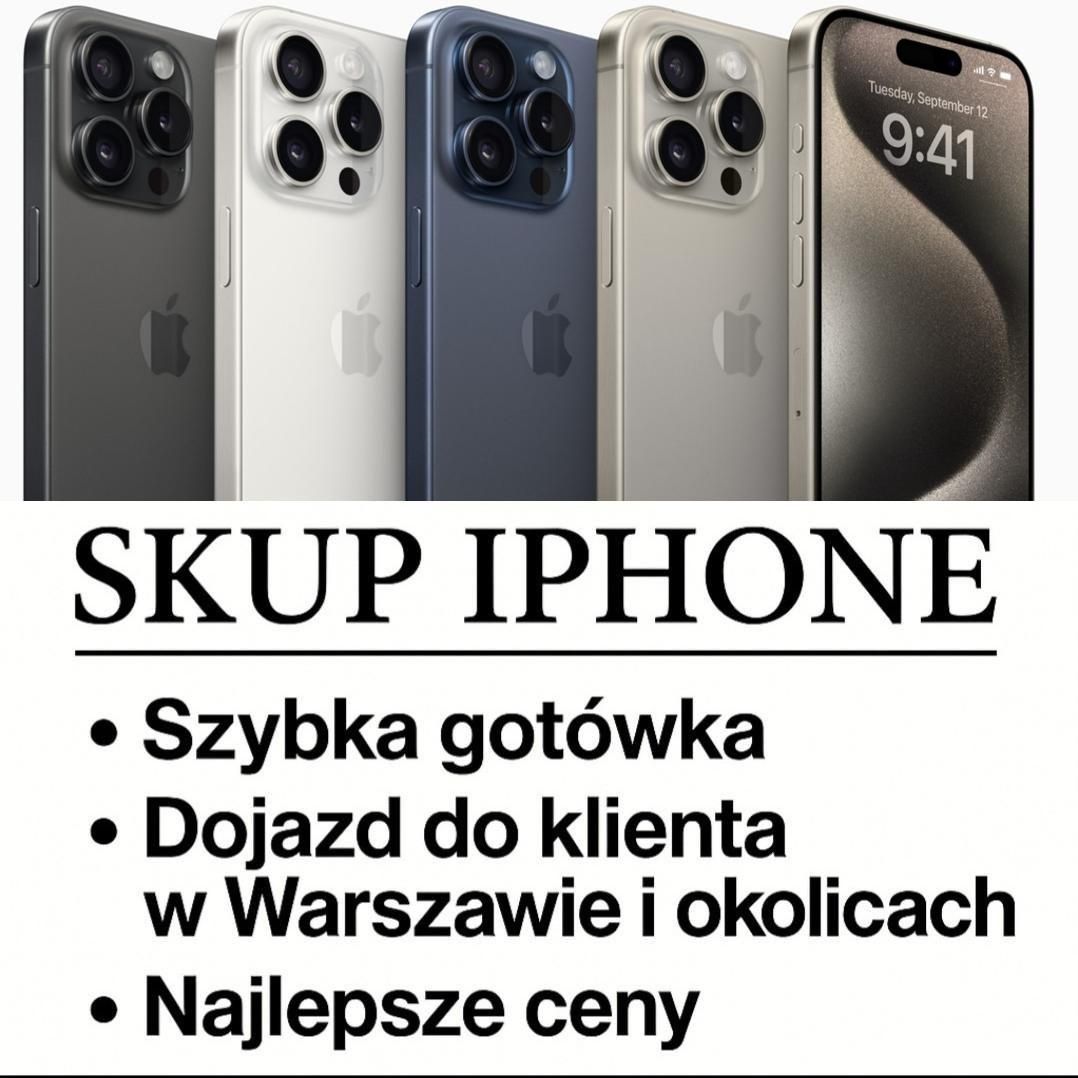 Skup iPhone i Apple | Warszawa i okolice | Sprawne i Uszkodzone |