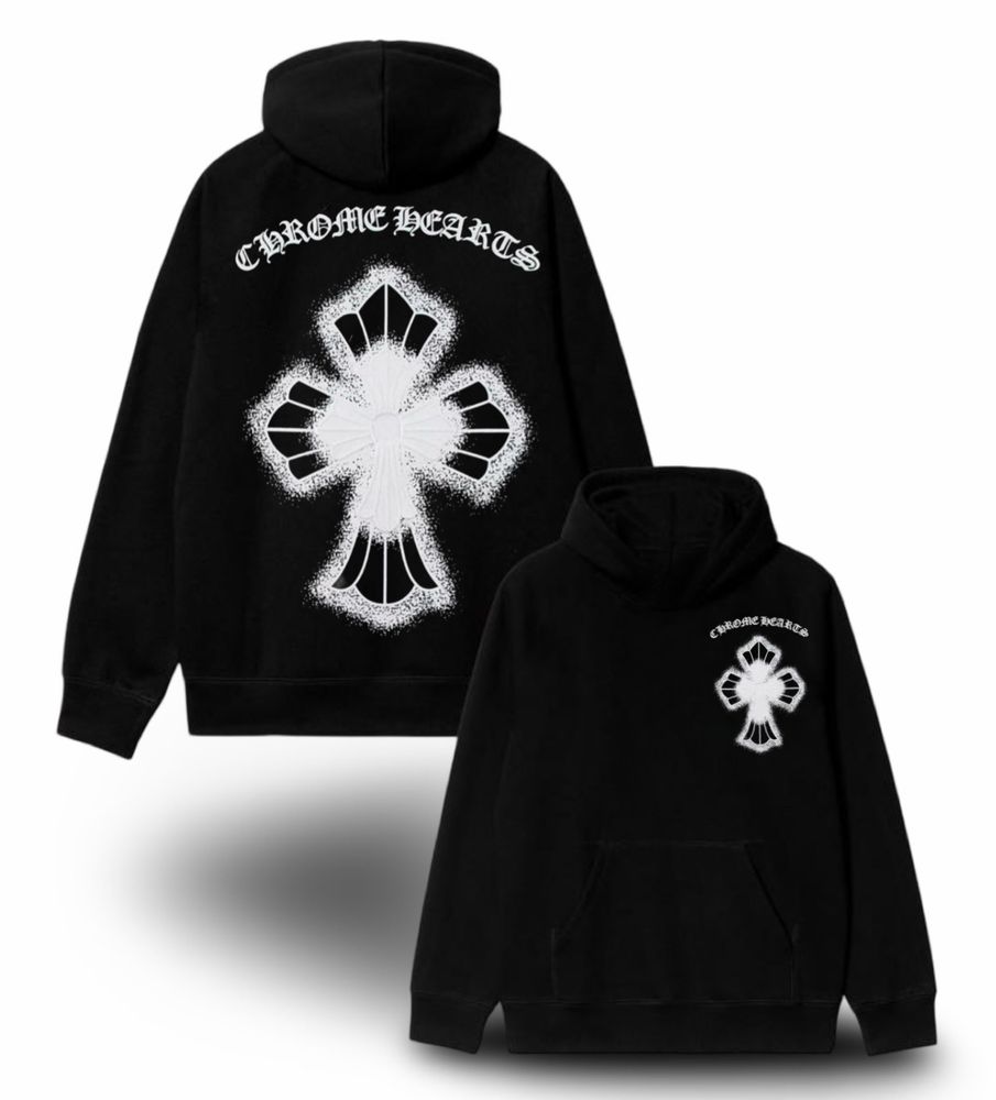 Худи Chrome Hearts Logo унисекс толстовка Хром Хартс новые модели New