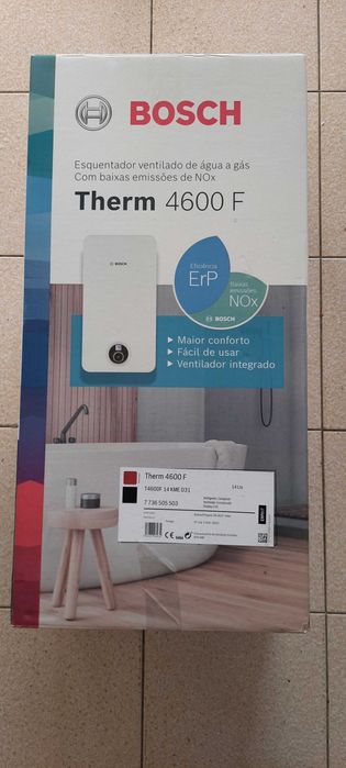 Esquentador BOSCH T4600F 14 KME D31 (14 L - Ventilado - Gás Butano)