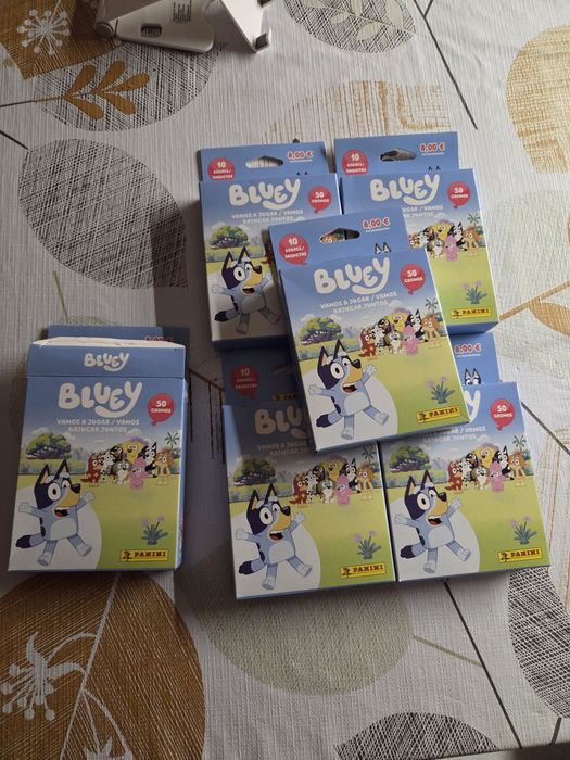 Cartas Bluey coleção 2025