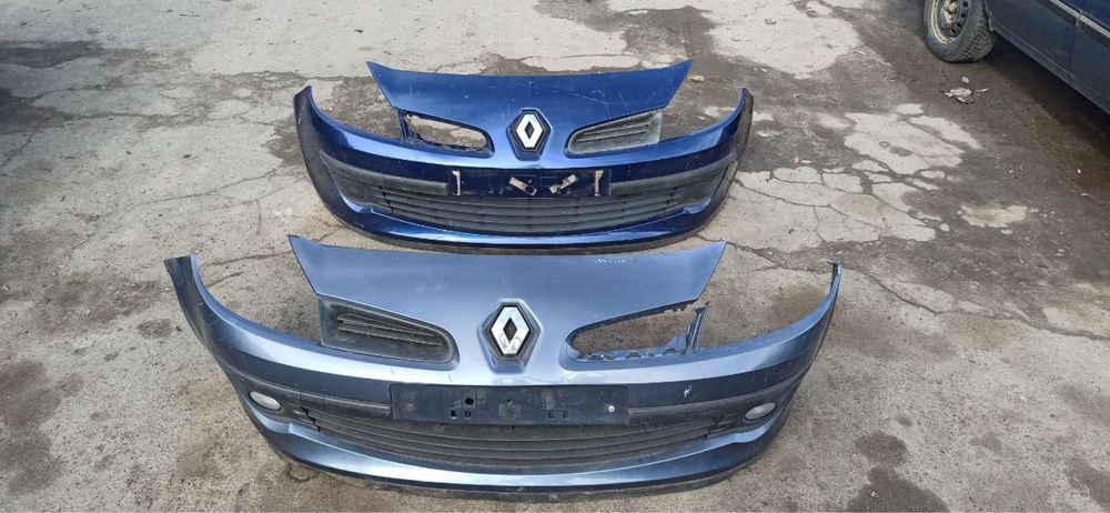 Передній бампер Рено Кліо 3 Renault Clio ІІІ 2005-2009 дорестайл