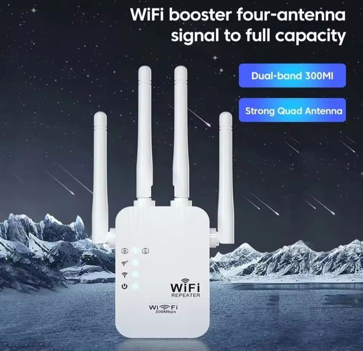 WiFi  усилитель сигнала роутер репитер