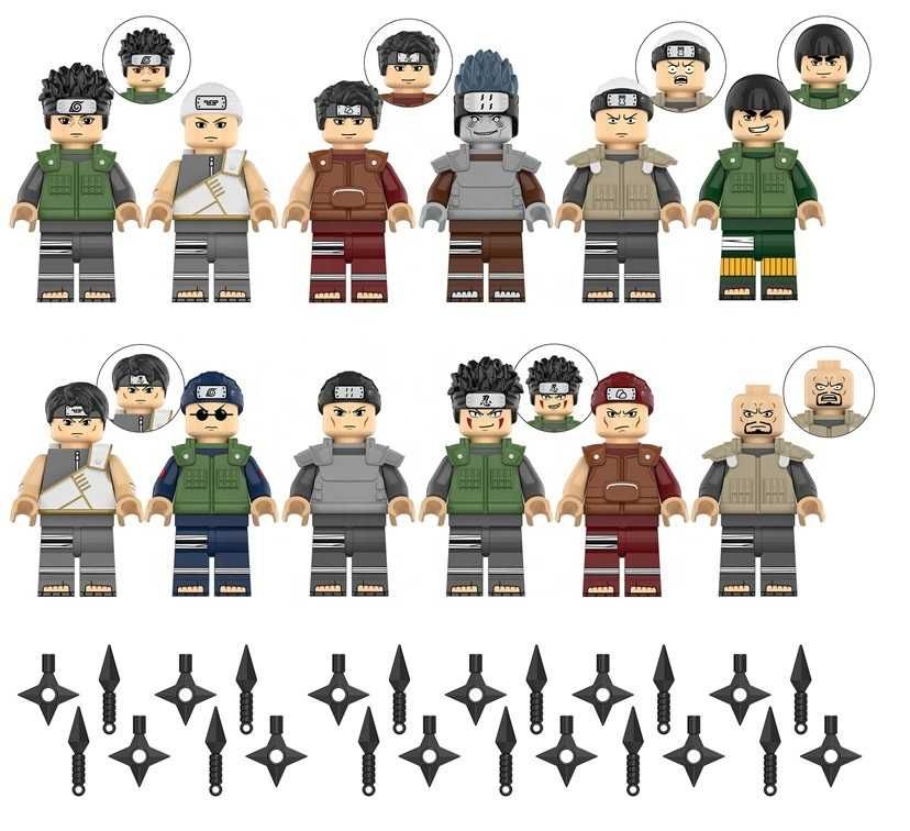 Bonecos minifiguras Naruto nº18 (compatíveis com Lego)