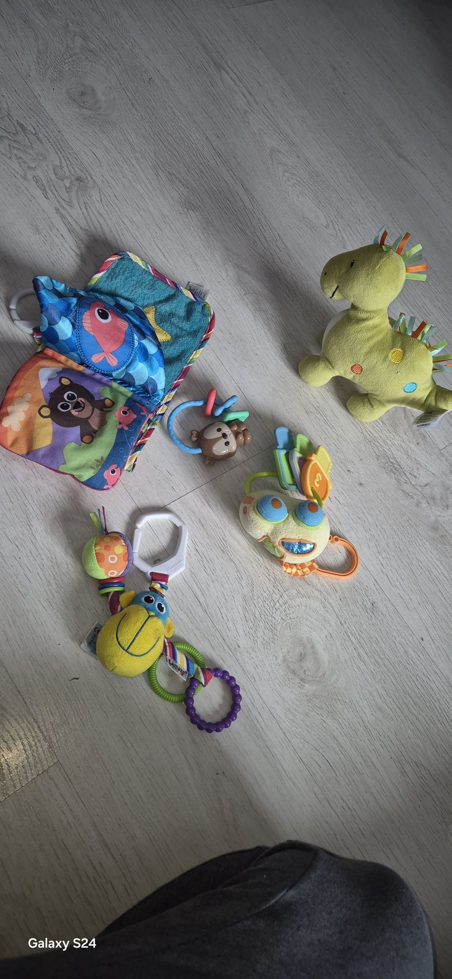 5 szt zabawki zawieszki do wózka łóżeczka  lamaze