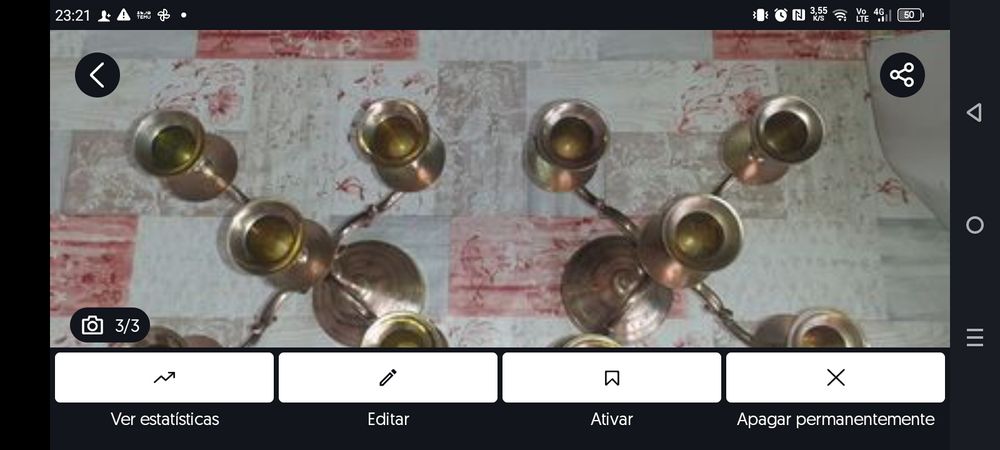 Candelabro 5 velas
