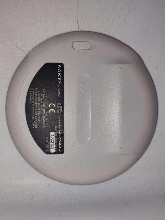 Sony CD walkman azul