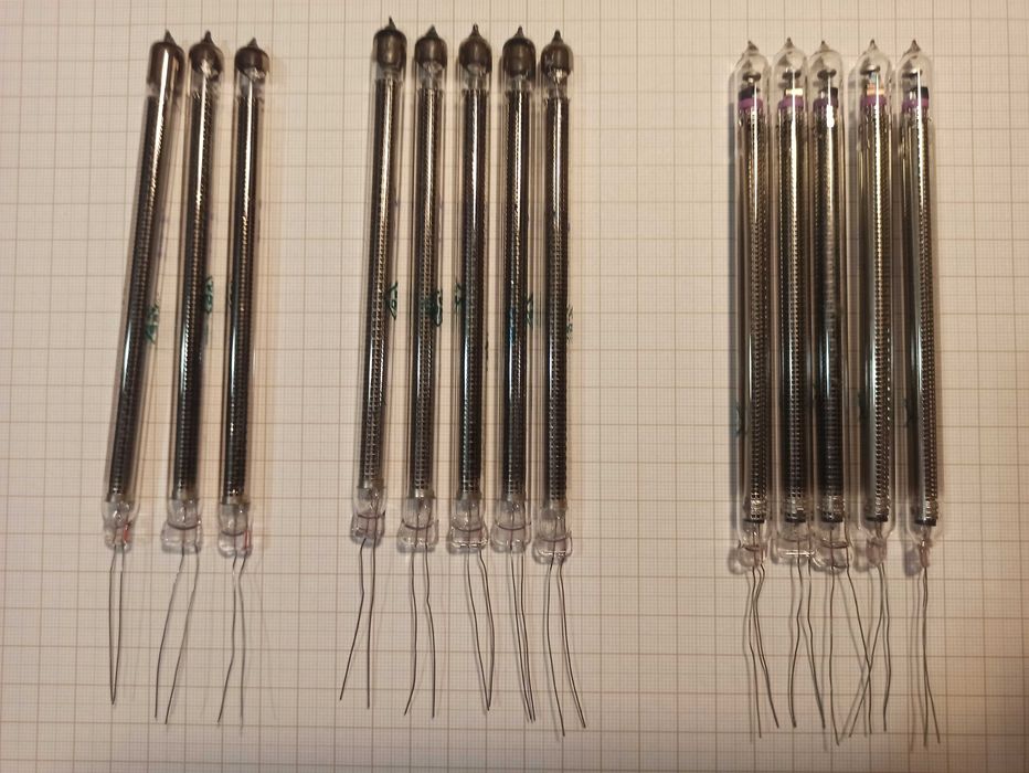 Nixie Lampy IN-9 (zestaw 13 szt)