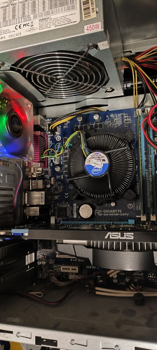 PC gaming i5 8gb ati hd 5770