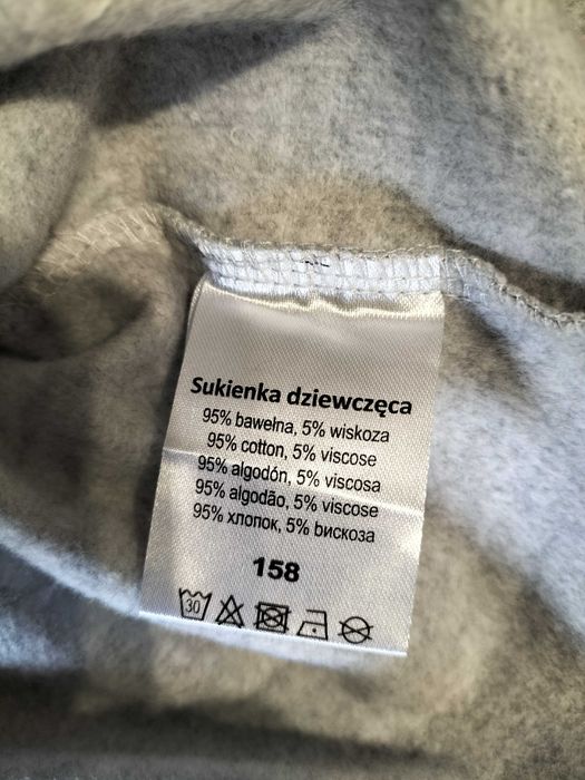 Sukienka tunika dziewczęca
