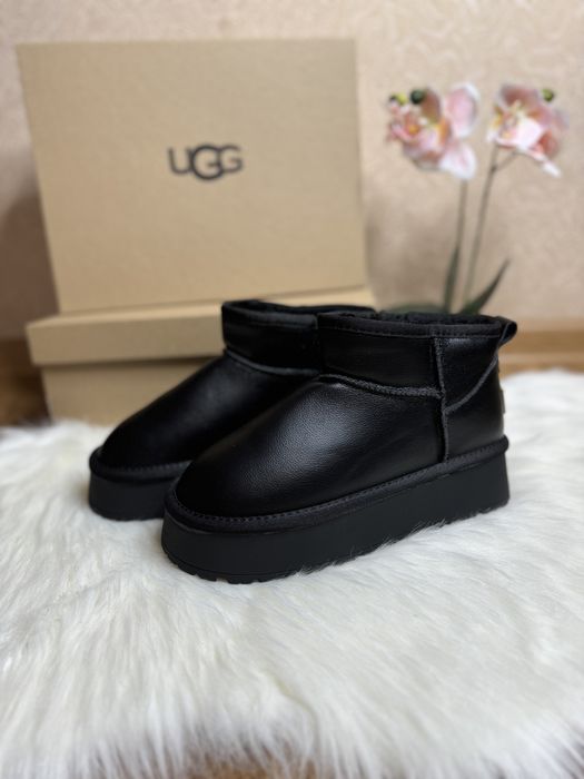 Ugg шкіра, угги, уггі, угги, кожаные, кожа трендові