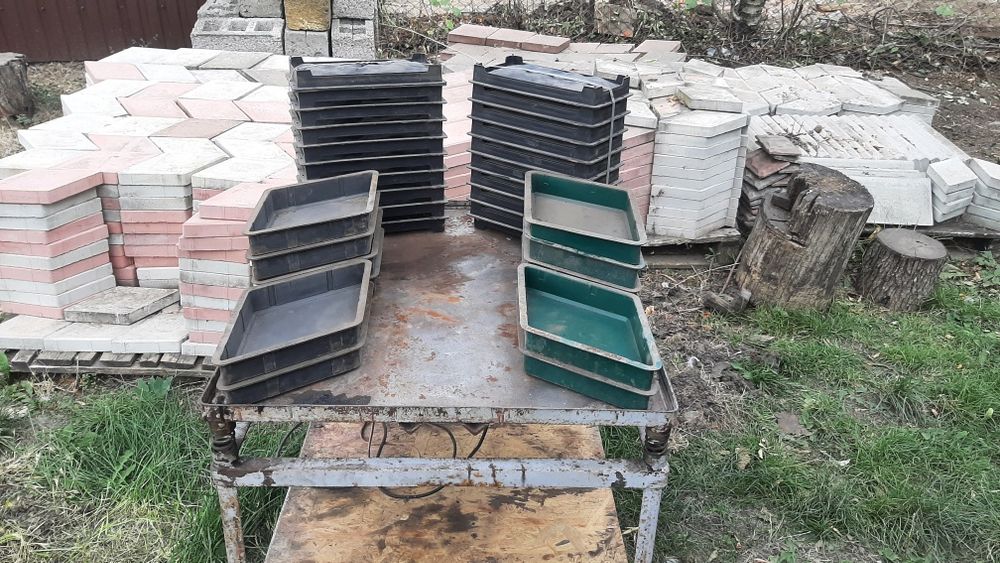 Вібростіл для бруківки