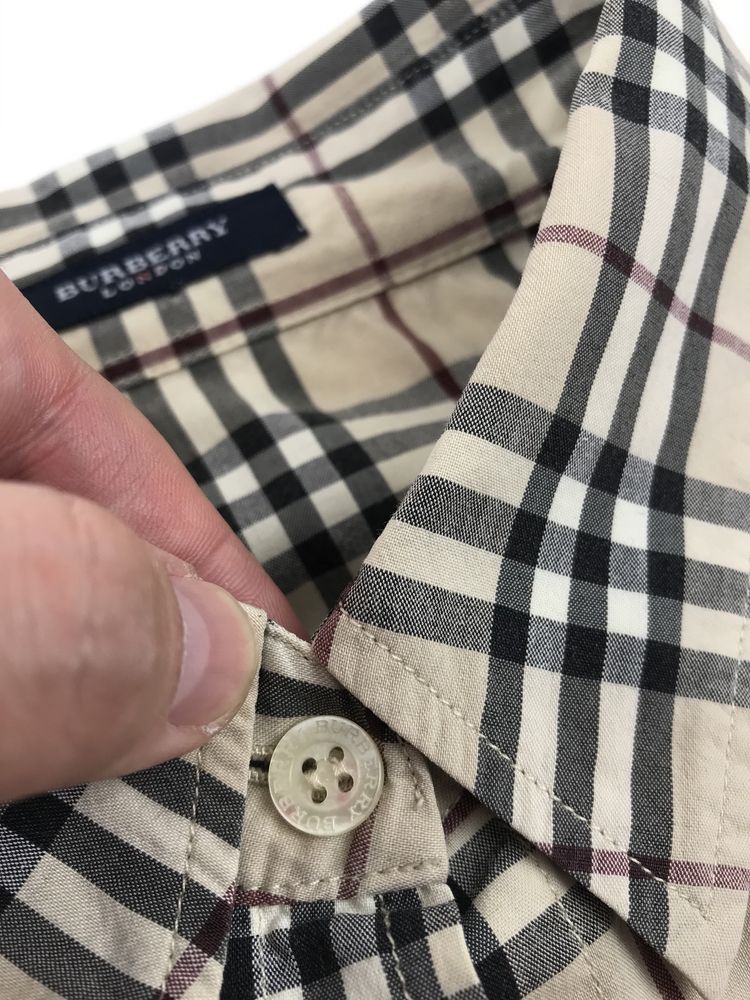 Vintage Burberry 3/4 Sleeves Nova Check Shirt