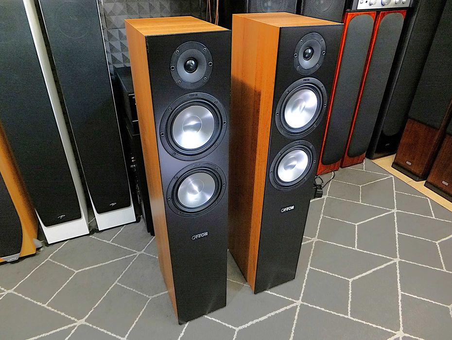 Eleganckie kolumny głosnikowe CANTON GLE 476 / Made in Germany