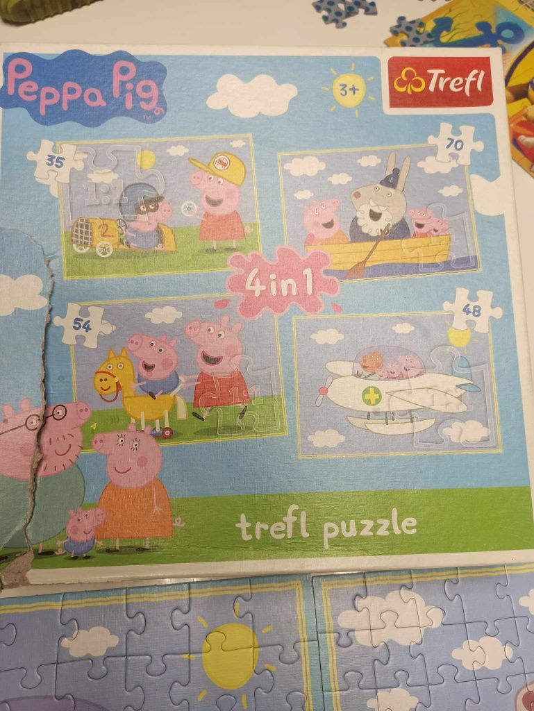 Puzzle Świnka Peppa