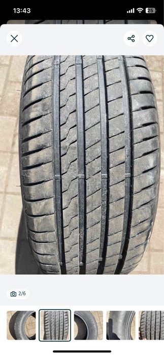 Шини (як нові) Firestone 215/60/r16