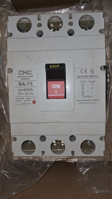 Автоматические выключатели Промфактор FMC5 630а