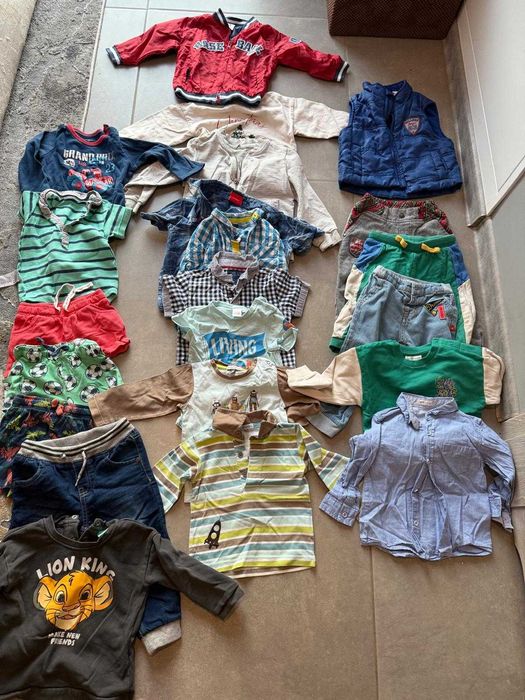 Ubranka dla chłopaka 90-98 - MEGA PAKA