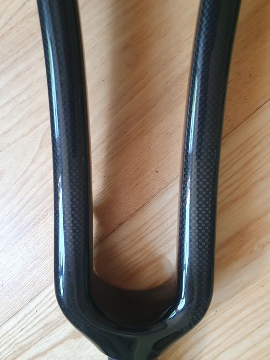 Widelec carbon qr9 gravel mtb 39.8 mm