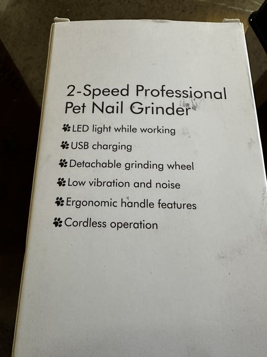 Електричний гріндер точила для кігтів собак і кішок
