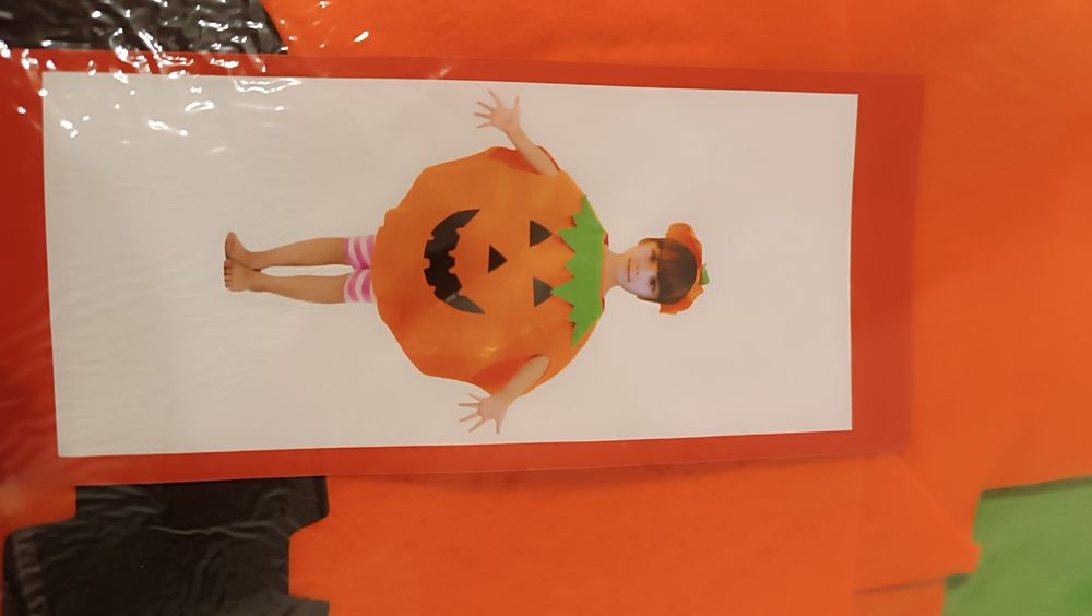 Nowy strój przebranie kostium dynia na Halloween bal jesieni  karnawał