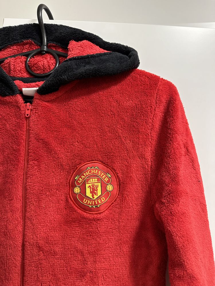 Piżama Manchester United kombinezon przebranie karnawałowe piłkarz