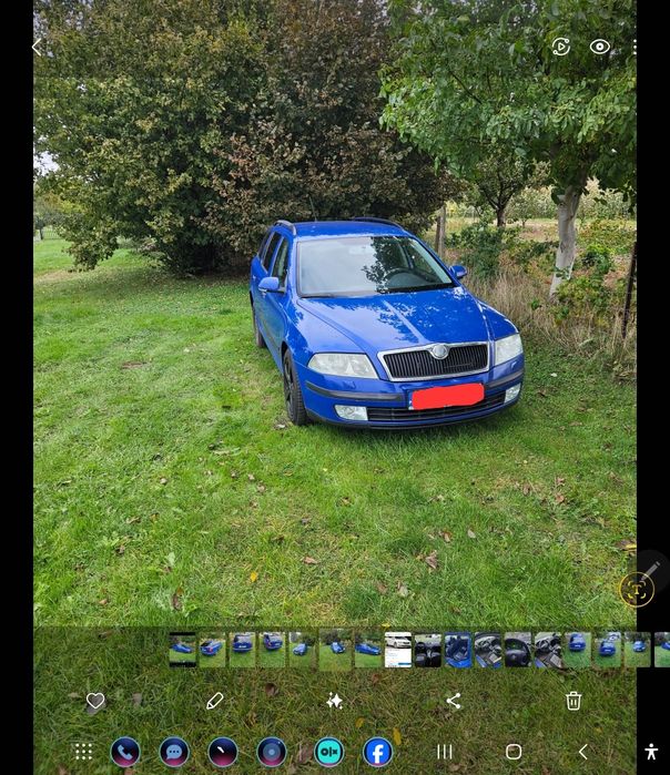 Skoda octavia 2 1.9tdi uszkodzona