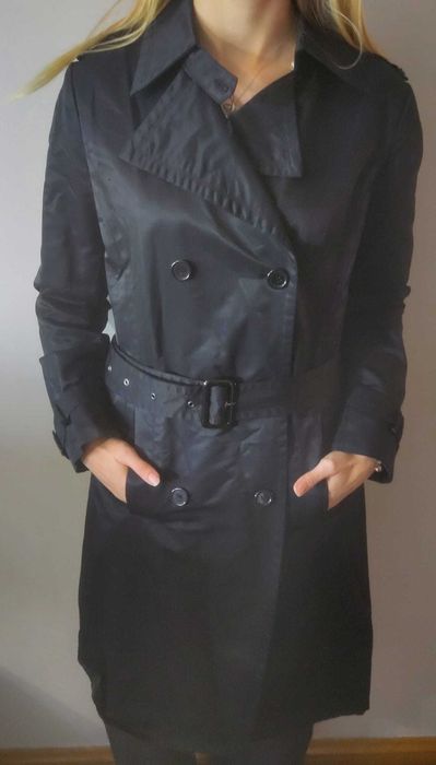 Gabardine Preta zara