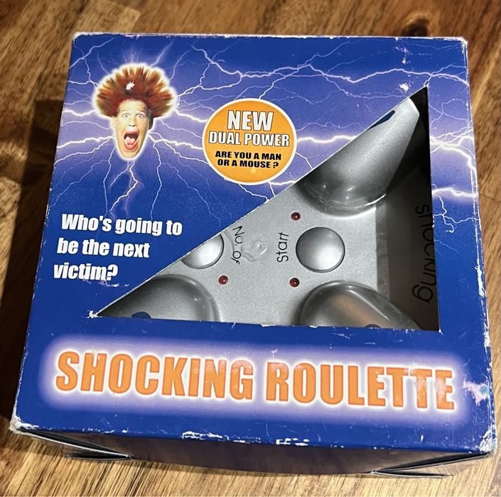 Gra zabawka ruletka shocking roulette 4 osoby
